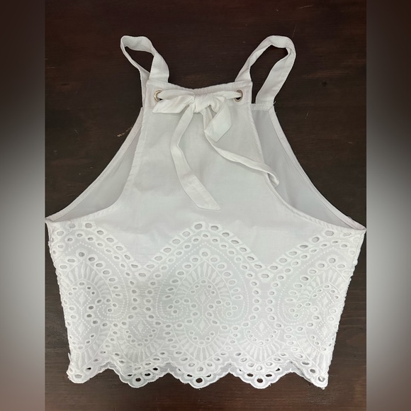 White XS Abercrombie Tank Top - Picture 2 of 2